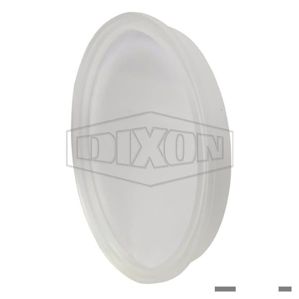 End Cap, 3 in, For Use with B54BMP In-Line Sight Glass, Plastic, Acrylic
